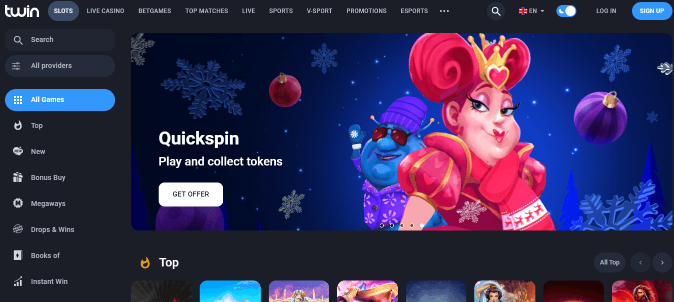 banner Twin Casino : Vorstellung unserer plattform